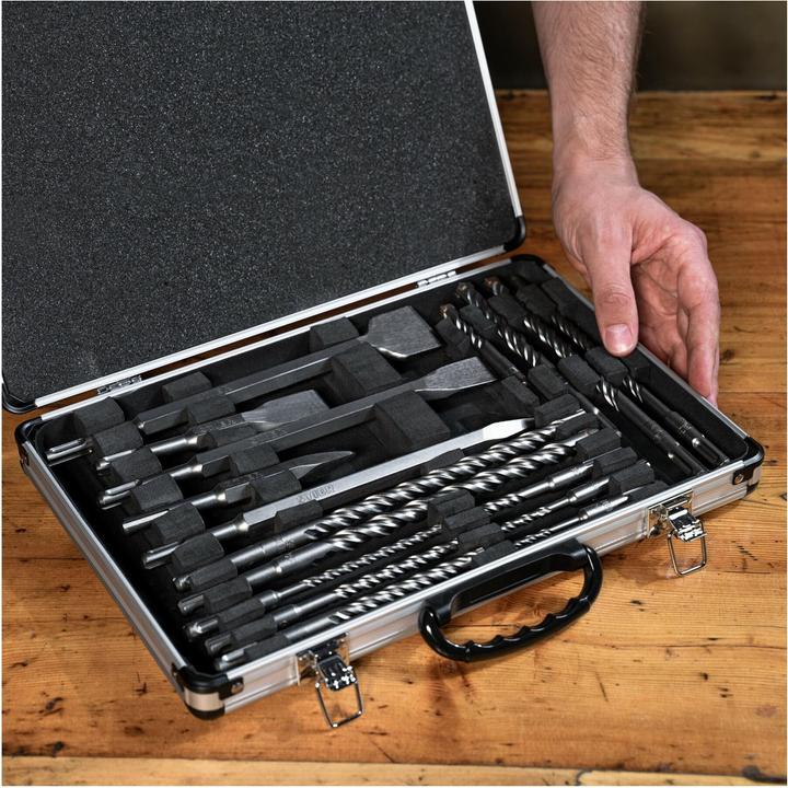 Produktbild Stier SDS-Plus-Bohrer- und Meisselsatz, 17-teilig (6 mm, 8 mm, 10 mm, 12 mm)