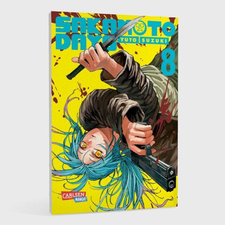 Actual product image Sakamoto Days 8 (German, Yuto Suzuki, 2024)