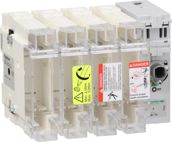 Image du produit Schneider Electric Interrupteur-sectionneur avec fusibles TeSys GS2J4