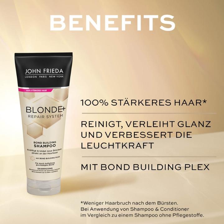 Actual product image John Frieda Blonde+ (250 ml, Liquid shampoo)