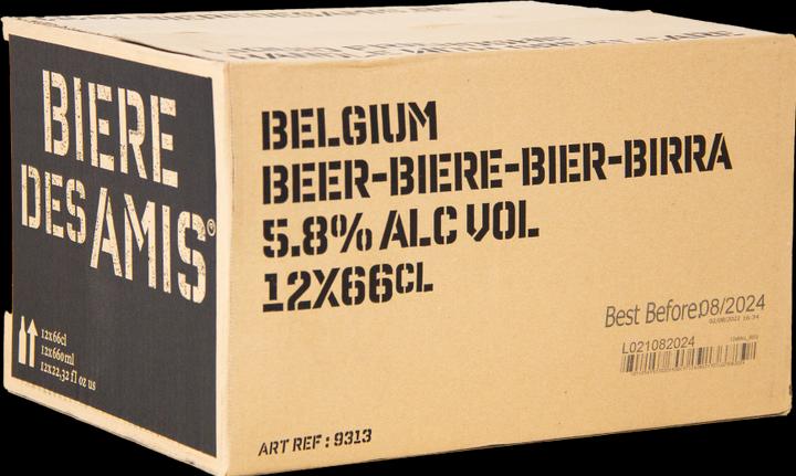 Produktbild Bière des Amis Blonde (24 x 33 cl)