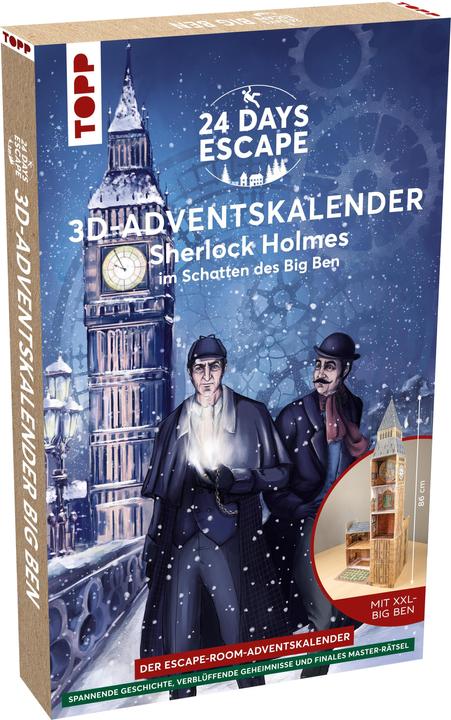 24 DAYS ESCAPE 3D Advent Calendar - Sherlock Holmes in the Shadow of Big Ben