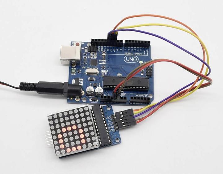 Actual product image Tru Components 8x8 Matrix Display Module MAX7219 (Display)