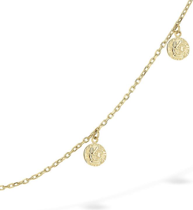 Image du produit Tamaris Original collier en or plaqué avec pendentifs Coins TJ-0448-N-45 (Acier inoxydable, 45 cm)