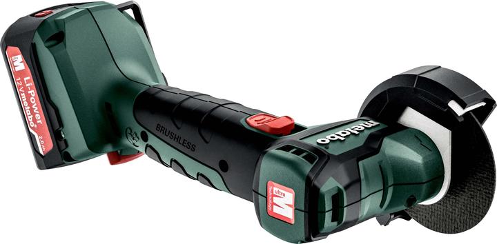 Metabo 12V Akku Winkelschleifer Set PowerMaxx CC 12 BL (76 mm)