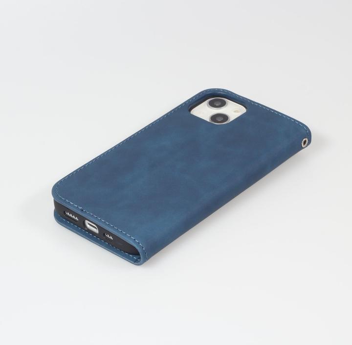Produktbild PhoneLook Leder Tasche Flip Wallet vintage mit Magnetverschluss und Kartenhalter (Apple iPhone 15 Plus)