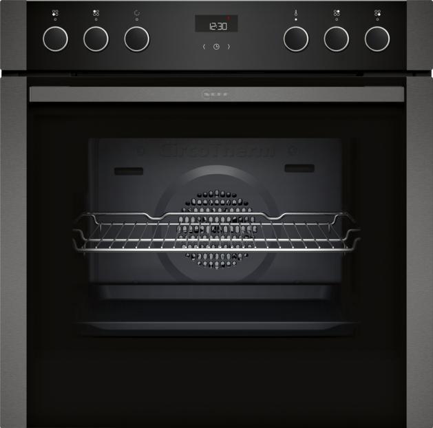 Image du produit Neff N 50, Cuisinière encastrable, 60 x 60 cm, Gris graphite, E1ACE2AG3