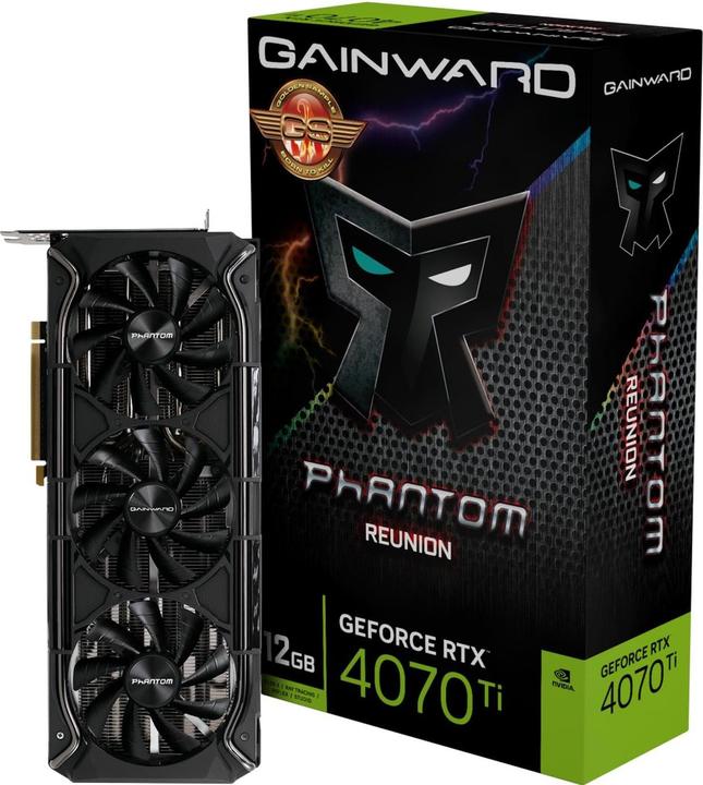 Actual product image Gainward GeForce RTX 4070 Ti Phantom Reunion GS (12 GB)