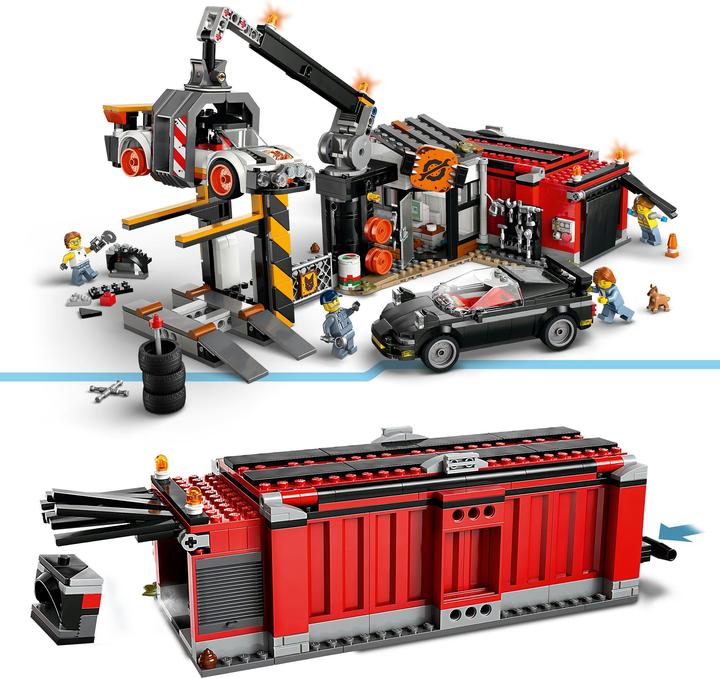 Actual product image LEGO Schrottplatz mit Autos (60472, LEGO City)