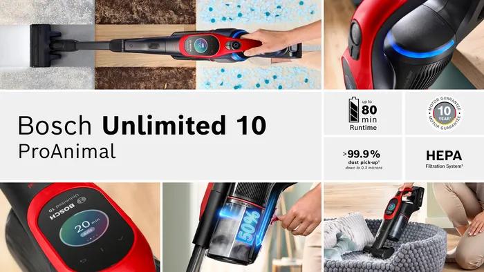 Actual product image Bosch Hausgeräte Bosch BCS1041PET - Steelstofzuiger