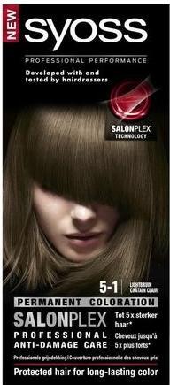 Produktbild Syoss Color Baseline 5-1 Hellbraun Haarfärbemittel - 1 Stück