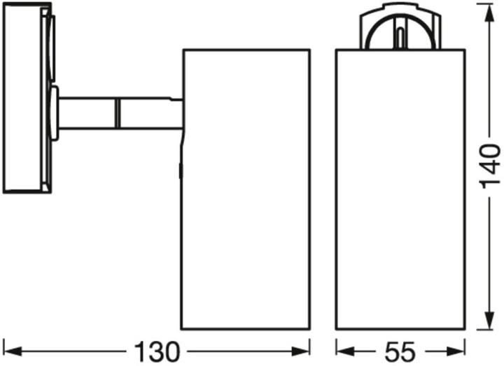 Actual product image Ledvance Tracklight Spot Cylinder (GU10)