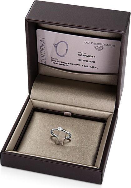 Immagine prodotto Goldberg Diamant Telaio solitario a 6 impugnature (50, Oro 750/18 K)