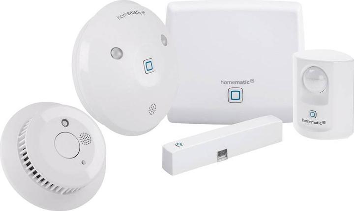 Produktbild Homematic IP Starterkit Alarm & Rauchwarnmelder