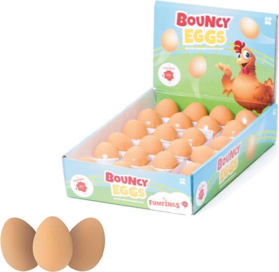 Actual product image Sombo Egg-shaped bouncy ball Display