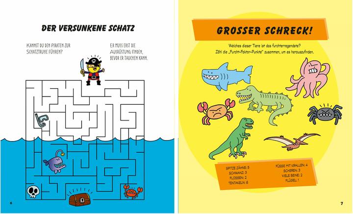 Actual product image Das superdicke kunterbunte Buch der Kinderrätsel. Der Doppelband (German, Jess Bradley., Sarah Lawrence, 2025)