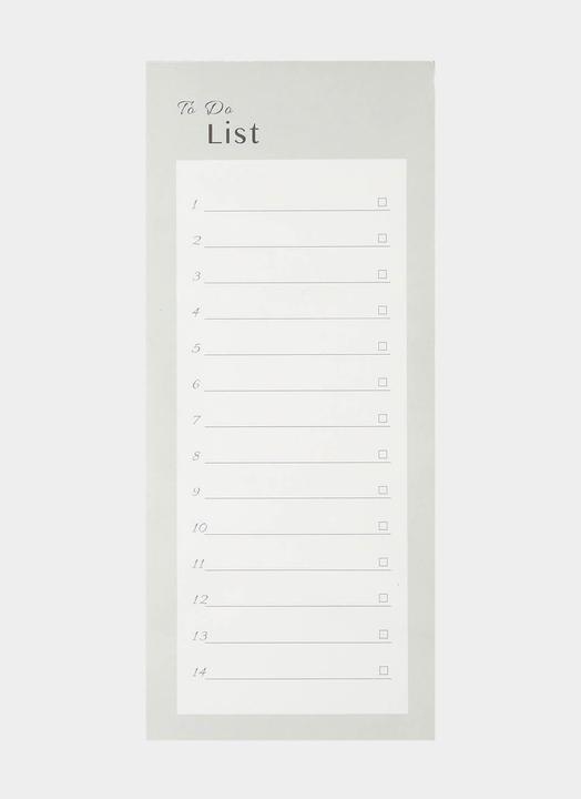Actual product image I Am Creative To do List (21 x 10 cm, Lined, No binding)