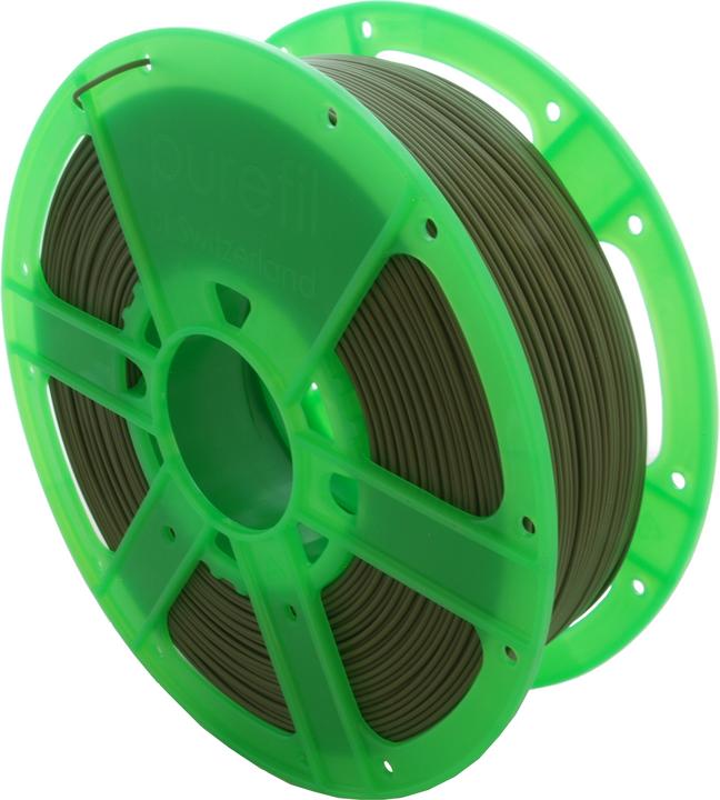 Actual product image Purefil abs filament (PLA, 1.75 mm, 1000 g, Green)