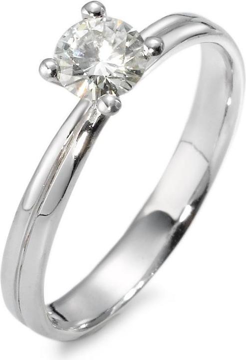Rhomberg Solitär Ring (52, 750/18 K Gold)