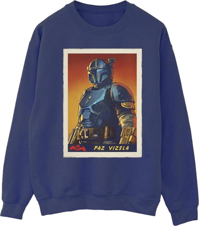 Star Wars The Mandalorian Paz Vizla Card Sweatshirt (XL)