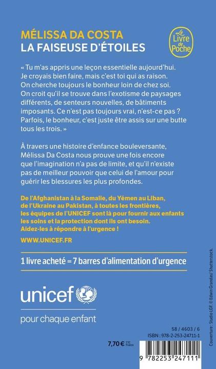 Produktbild La faiseuse d'étoiles (Französisch, Mélissa Da Costa, 2023)