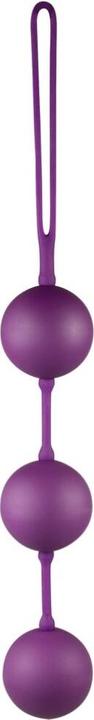 Actual product image You2Toys Velvet Balls Purple