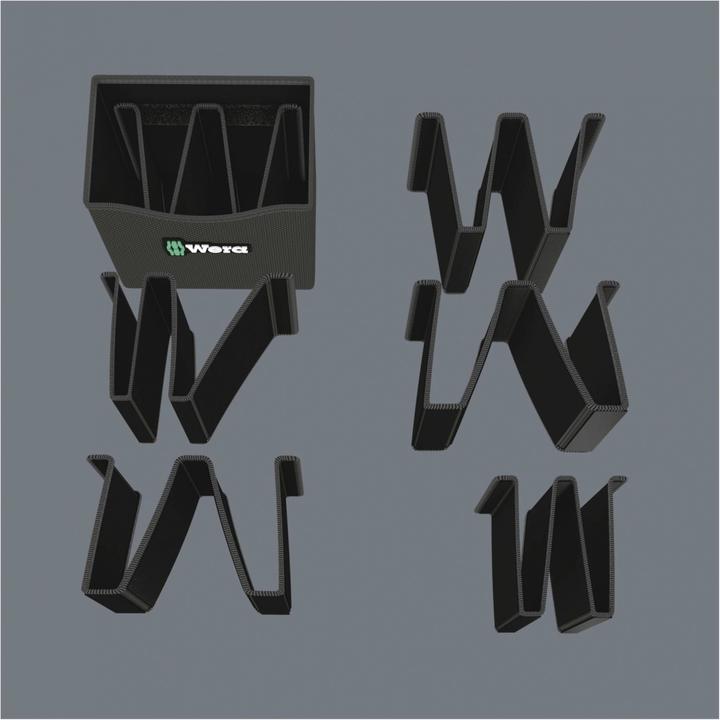 Produktbild Wera Kraftform 2go 100 (Schlitzschrauben, Torx (TX), Pozidriv-Kreuzschlitz (PZ), Phillipps-Kreuzschlitz (PH))