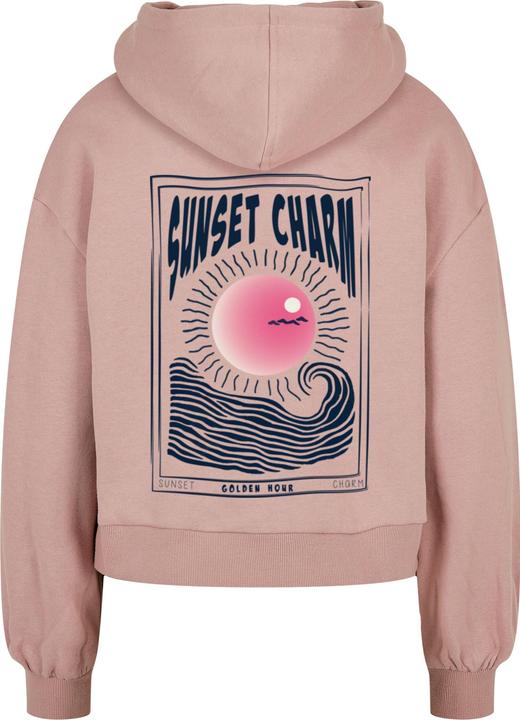 Actual product image Merchcode Ladies Sunset Charm Oversized Hoody - 170047 (XXL)