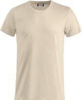 Actual product image T-shirt Clique Basic-T 029030, cotton, light beige, size L (L)