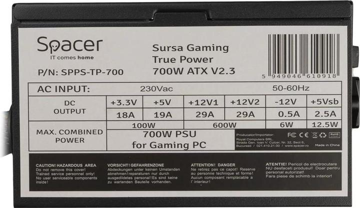 Produktbild Spacer SPPS-TP-700 (700 W)