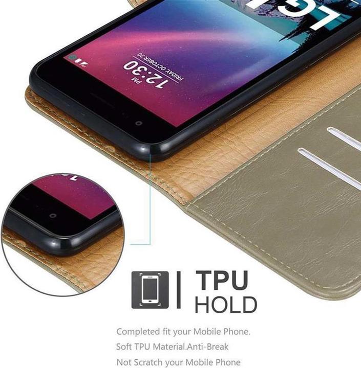 Produktbild Cadorabo Book Luxury Cover (LG K4)
