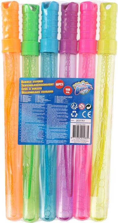Bubblez Spada a bolle d'aria 6 pezzi assortiti