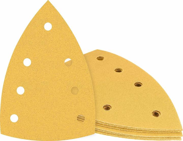 Bosch Professional Zubehör Expert C470 Sandpaper with 7 holes for multi-sander, 100 x 150 mm, G 240, 10 pcs. (240)