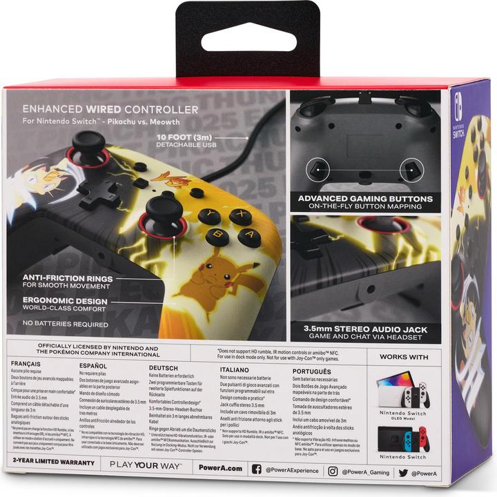Actual product image PowerA Enhanced Wired Controller (Switch)