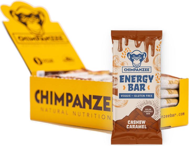 Actual product image Chimpanzee Energy Bar (Cashew, Caramel, 15 pcs., 825 g)