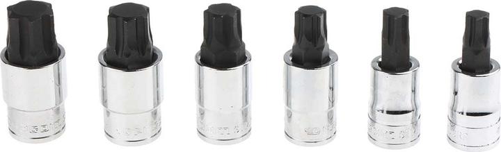 Produktbild Facom Vierkant Biteinsätze, 6-teilig, Länge 60 mm (19 mm, 12 mm, 14 mm, 10 mm, 17 mm, 11 mm)