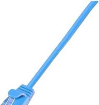Immagine prodotto Wirewin Cavo patch sottile: UTP, 15cm, blu (U/UTP, CAT6, 0.15 m)