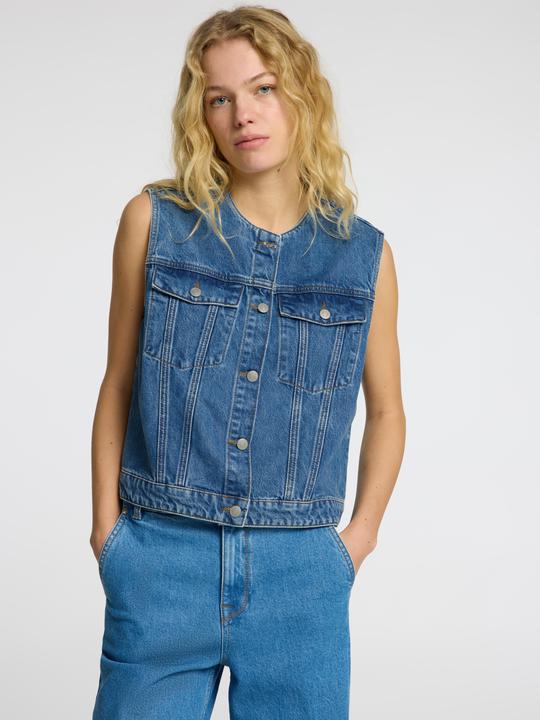 Actual product image Selected Femme Cropped Jeansweste (40)