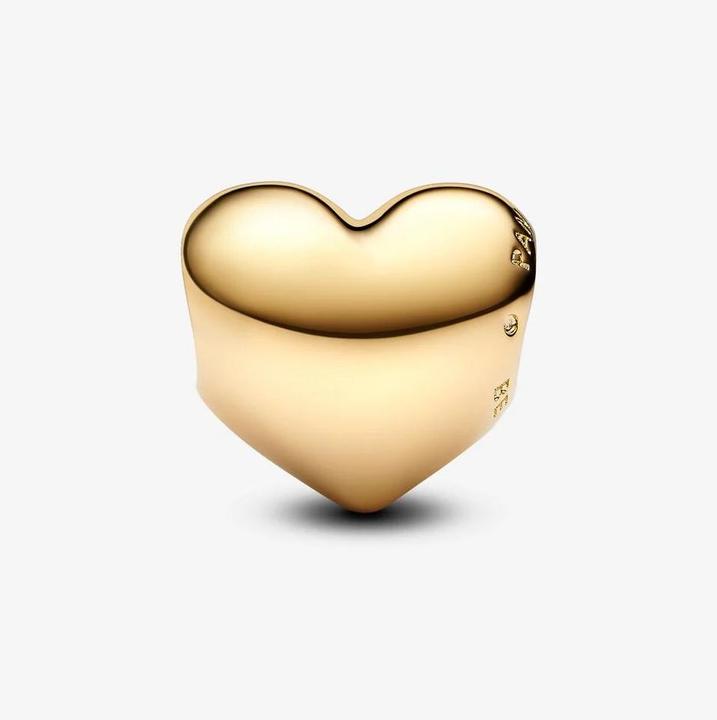 Immagine prodotto Pandora Charm a forma di cuore Be Love (Placcato oro 14K, Metallo)