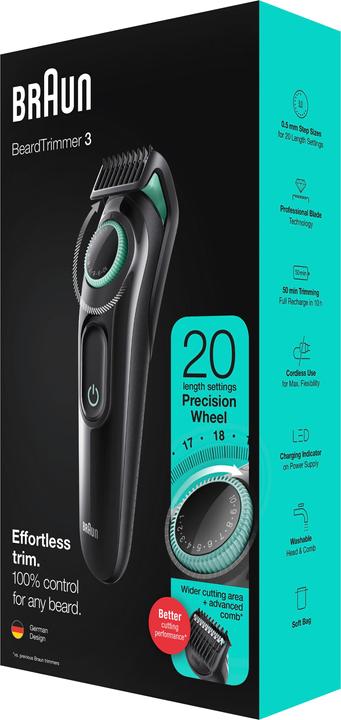 Immagine prodotto Braun Beardtrimmer Series 3 (BT3323)