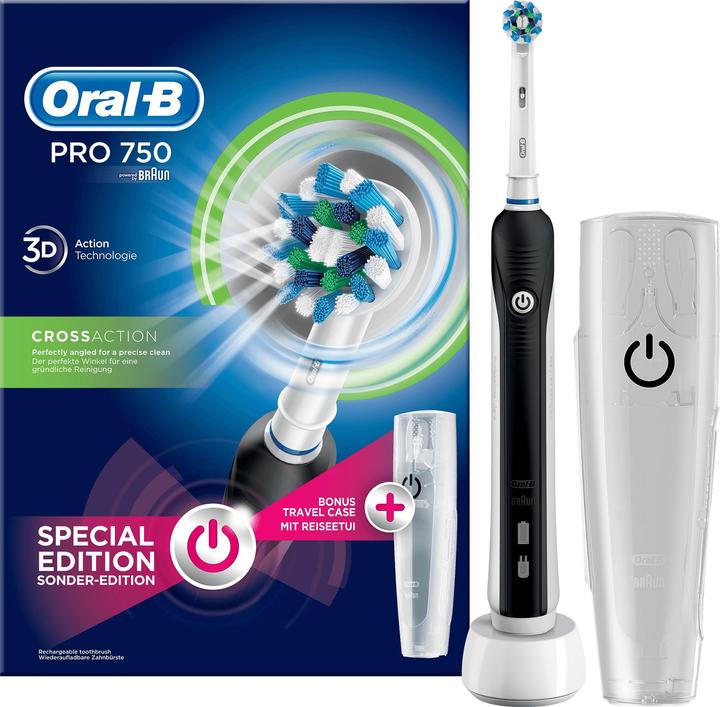 Produktbild Oral-B Pro 750 CrossAction (Oszillierende Zahnbürste)