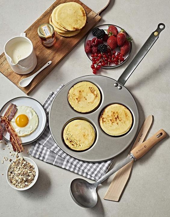 Produktbild de Buyer Blinis-Pfanne (27 cm, Bratpfanne, Eisen, Stahl)