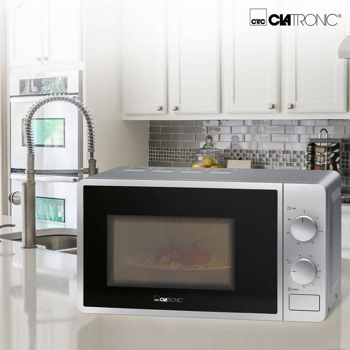 Actual product image Clatronic Microwave MWG 792 silver (20 l)