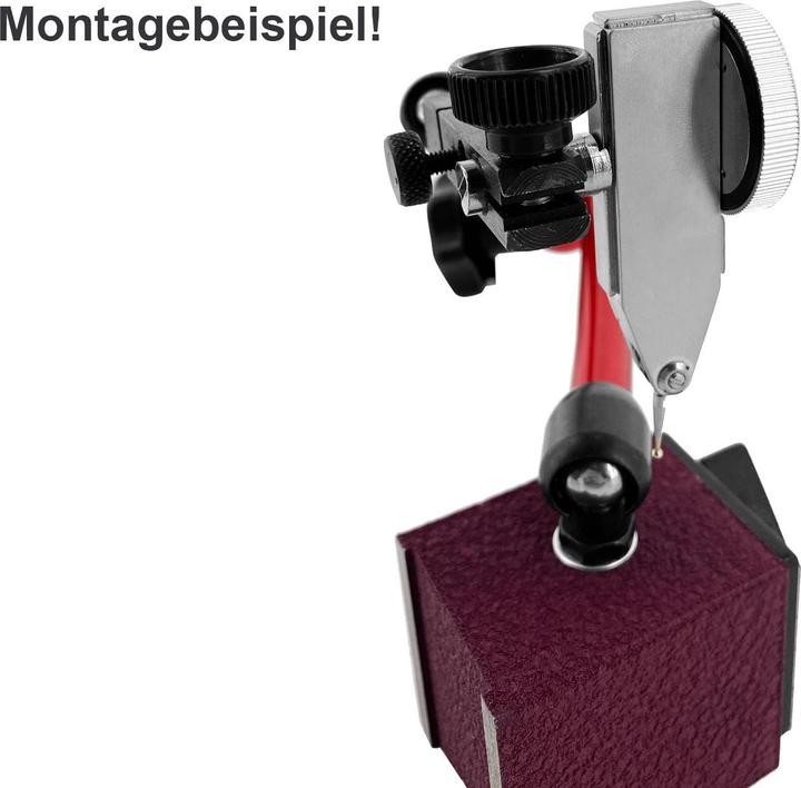 Produktbild Paulimot Fühlhebelmessgerät für Messstativ 0,8 mm, Ø 32 mm (0.08 cm)