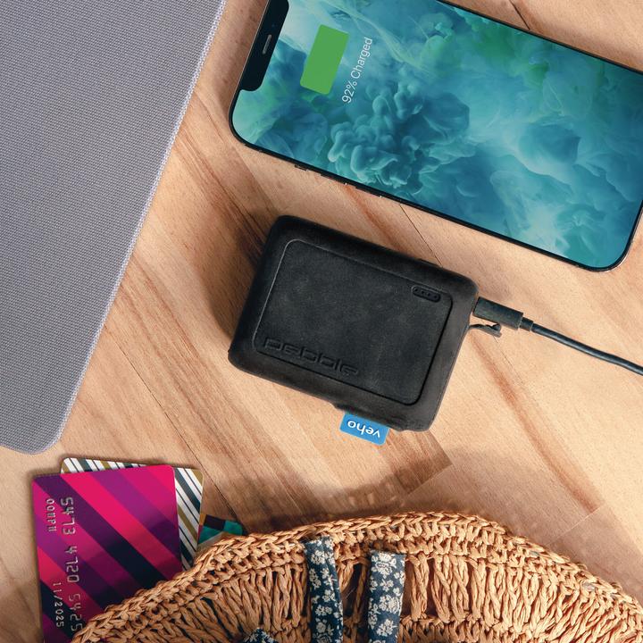 Actual product image veho Pebble PZ-12 robust draagbare powerbank - 10.000 mAh (10000 mAh, 37 Wh)