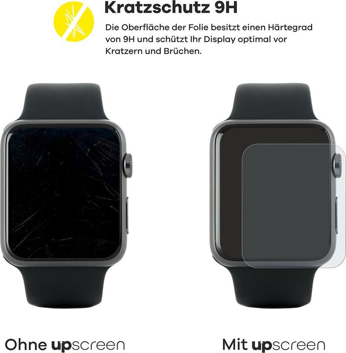 Produktbild upscreen Schutzglas Schutzfolie Glas Folie Displayschutz matt