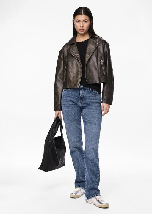 Produktbild Pieces PCKELLY MW Straight Fit Jeans (W30/L30)
