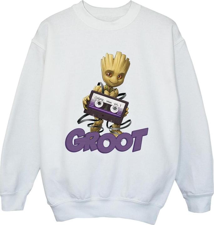 Guardians of the Galaxy Groot Casette Sweatshirt Jungen