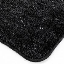 Produktbild Douceur D'intérieur Badematte, schwarz, 75x45x1, glatte Mikrofaser + f (45 x 75 cm)