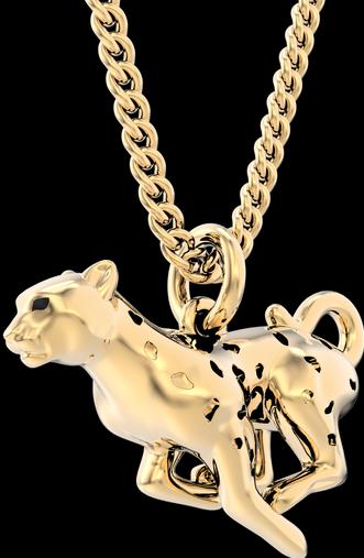 Produktbild MTM Leopard (Vergoldet, Messing)